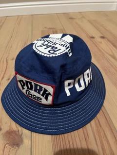 帽子 PORKCHOP Pabst Blue Ribbon BUCKET HAT L PORKCHOP Pabst Blue Ribbon BUCKET HAT L