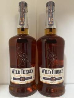 [終売 希少価値] Wild Turkey 12年 ( 新品 ) 化粧箱付き ! WILD TURKEY 12年 専用ボックス付き 終売品 ワイルドターキー