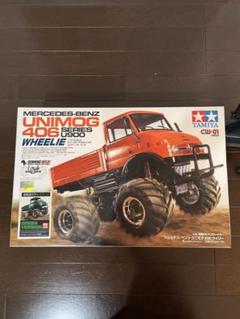 タミヤ TAMIYA UNIMOG 406 ホイーリー グリーン RCカー Rc Mercedes-Benz Unimog 406 Cc01 Series U900 / Tamiya USA