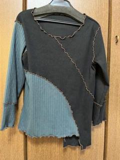 Eimee Law アシンメトリックメロー長袖トップス
