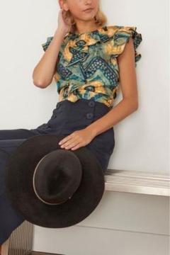 ★極美品★2023★ULLA JOHNSON ワンピース　マキシ丈　ボリューム袖 ☆極美品☆2023☆ULLA JOHNSON ワンピース マキシ丈 ボリューム
