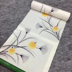 i*u様 浴衣反物　新品未使用　綿麻混　蛍 i*u様 浴衣反物 新品未使用 綿麻混 蛍 - メルカリ