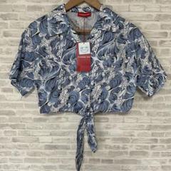 ヴィヴィアンタム［F］美品　シアー刺繍　レトロ　シャツ　ブラウス　トップス　半袖 2025年最新】Vivienne Tam レディース 半袖 シャツ・ブラウスの