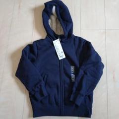 UNIQLO キッズパーカー ネイビー 120
