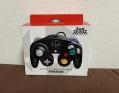 【美品】ゲームキューブコントローラースマブラブラックのサムネイル