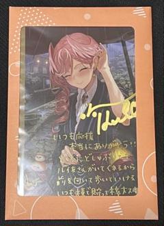 鷹嶺ルイ 誕生日記念2022 直筆サイン入りポストカード
