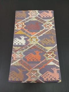 ［六通］　袋帯　中古品　能衣　弥生錦　427cm     O-136 六通］袋帯中古品能衣弥生錦427cm O-136