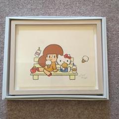 【田中花子】マムアン✕ハローキティ　複製原画　リトグラフ 田中花子様専用】マムアン✕ハローキティ 複製原画 リトグラフ