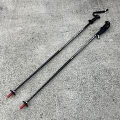 シナノ クリスタル スキーストック ブラック アルミ製 112cm シナノ クリスタル スキーストック ブラック アルミ製 112cm