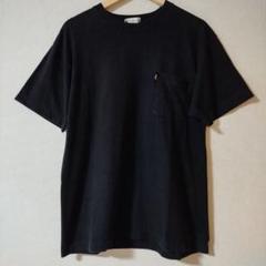 agnès b アニエスベー 無地Tシャツ ブラック 日本製 Mサイズ