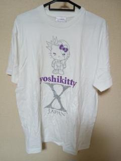 YOSHIKI　セレブリティーグッズ 第４弾 Tシャツかばんyoshikitty YOSHIKI YOSHIKITTY Tシャツ (ピンク×赤) ヨシキティ ハロー