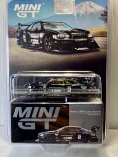 MINIGT 1/64 日産 LBWK ER34 スカイライン ブラック③