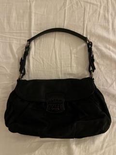 99aw PRADA ショルダーバッグ レザー archive 極美品/現行】PRADA ショルダーバッグ オールレザー アーカイブ