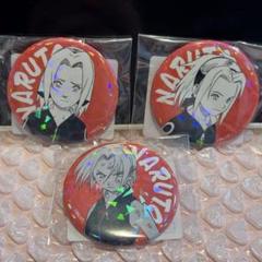 24時間限定タイムセール オールスター缶バッジ NARUTO 3点セット 春野サクラ ナルト ピンズ・ピンバッジ・缶バッジ