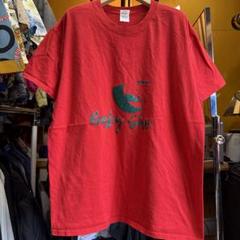 アメリカ古着 赤色 Baby Shoe Tシャツ L