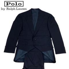 未使用級★ポロバイラルフローレン　スーツ　セットアップ　ネイビー　シングル　2B POLO RALPH LAUREN - 極美品 ポロラルフローレン スーツ
