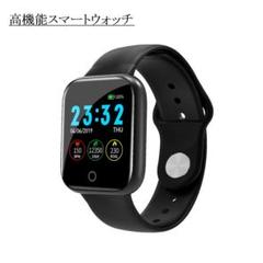 i5 スマートウォッチ ブラック Bluetooth 高機能