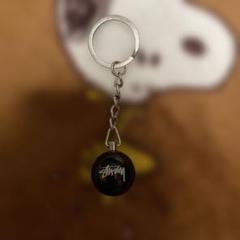 Stussy 8ボールデザイン キーホルダー