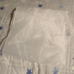 キッズ浴衣帯 白