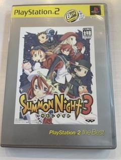 PS2ソフト　サモンナイト3☆懐かしの名作RPG♪( ^ω^ )