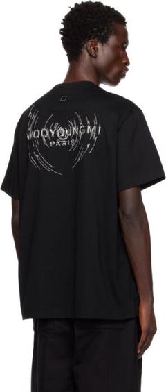 ☆韓国人気☆シャンデリア グラフィック Tシャツ/WOOYOUNGMI☆ 正規品 24ss WOOYOUNGMI(ウーヨンミ) クラゲ 半袖Tシャツ 50