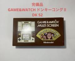 箱付き】ゲームアンドウォッチ ドンキーコング2 II ゲーム