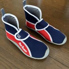Reef Tourer キッズダイビングブーツ マリンシューズネイビー/レッド