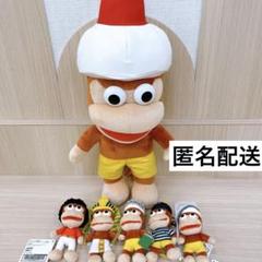 サルゲッチュ　ぬいぐるみ　セミコンプ　5点セット サルゲッチュ」ピポサルのBIGぬいぐるみとマスコット5種が