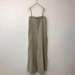 IENA イエナ リネン100%サロペットパンツ オールインワン