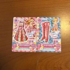 アイカツカード　【PD】ガーリーいちご PC】アイカツカード ガーリーいちご - メルカリ