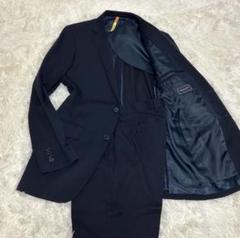 極美品✨THE SUIT COMPANY セットアップ　スーツ　高級　ブルー　S men's】高級テーラー御用達！？伊・老舗名店の生地を使った新作