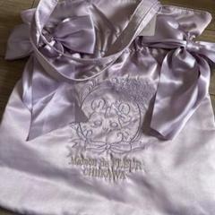 ちいかわ モモンガ メゾンドフルール 刺繍ダブルリボン トートバッグ 1008A24F0048_s_a002.jpg