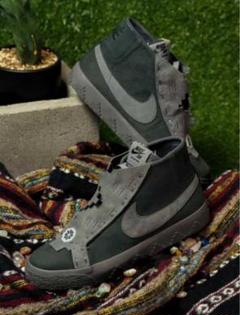 Nike SB ディオール・グリーンウッド　スニーカー　ナイキ　ナバホ　ズニ ディオール・グリーンウッド×ナイキ SB「ダンク HIGH “Rugged