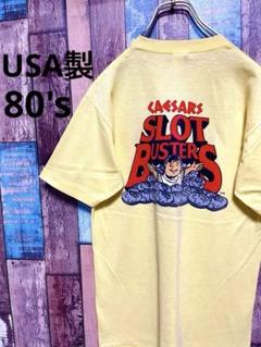 USA製 80s CAESARS SLOT BUSTERS Tシャツ
