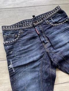 超希少 DSQUARED 2 STUDS BIKER DENIM バイカーデニム 楽天市場】ディースクエアード tidy biker（メンズファッション