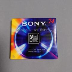 SONY MiniDisc MDW-74B PRISM-SERIES 74分