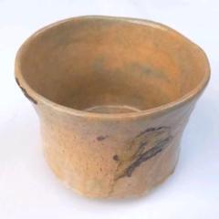 河野 磐「けいとう」水彩画　色紙 河野 磐「けいとう」水彩画 色紙 美術品・アンティーク