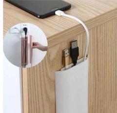 多線収納 コード隠し 充電ケーブル 長さ30cm*幅8.5cm 緑