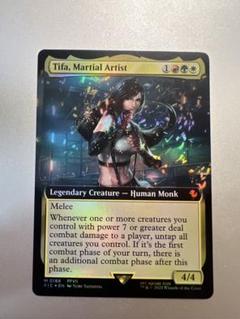 MTG FF 格闘家、ティファ　英語　拡張foil MTG 拡張アート foil 格闘家、ティファ - メルカリ