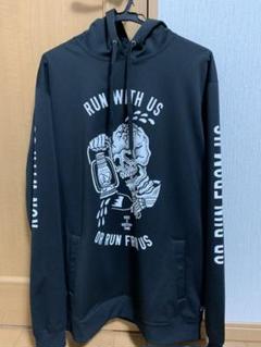 RIDE×SKETCHY TANK プルオーバーパーカー ブラック