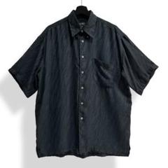 希少 秀逸【VINTAGE】80s 90s レトロビンテージシアーシャツ 古着