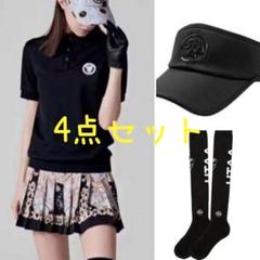 ゴルフ UTAA ユタ レディース トップス 半袖（Sサイズ） UTAA ユタ ゴルフ Sサイズレディースウェア 4点セット - メルカリ