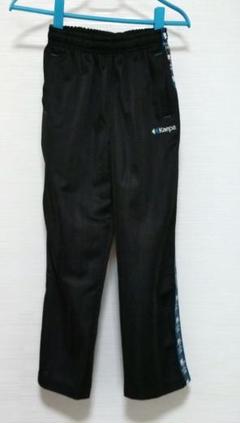 【美品】Kappa 黒 長ズボン ジャージのサムネイル