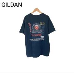 GILDAN　Tシャツ　プリント　ヴィンテージ　カナダ　半袖　ブラック　L
