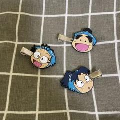 忍たま乱太郎 前髪クリップ 乱太郎 きり丸 しんベヱ