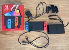 Nintendo Switch 有機ELモデル　本体と128GBのSDカード付き