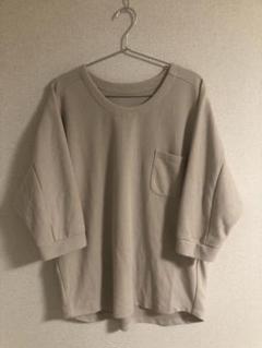 YANTOR ワッフルT ベージュ　L