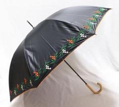 新品 ソシエレノ 木製リングハンドル ミント色 麻混 ドット柄 晴雨兼用パラソル 2025年最新】ソシエレノの人気アイテム - メルカリ
