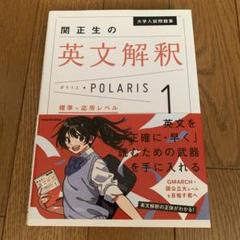 大学入試問題集 関正生の英文解釈ポラリス[1 標準～応用レベル]