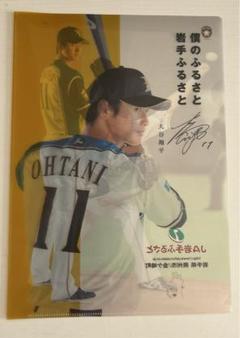希少！非売品　大谷翔平 JA岩手ふるさと　クリアファイル